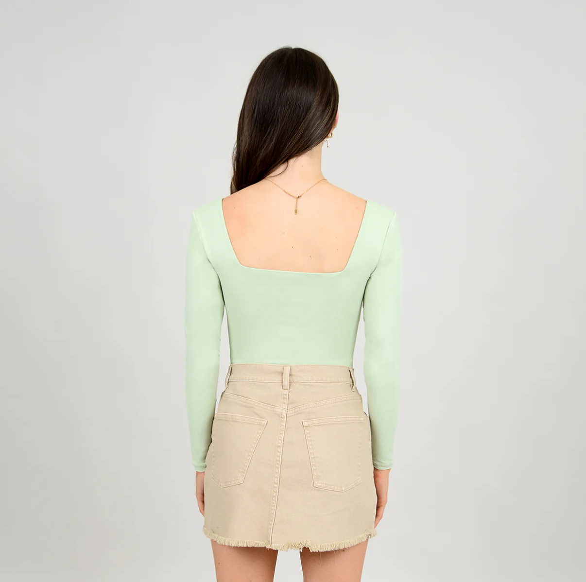 California Pastel Green Bodysuit